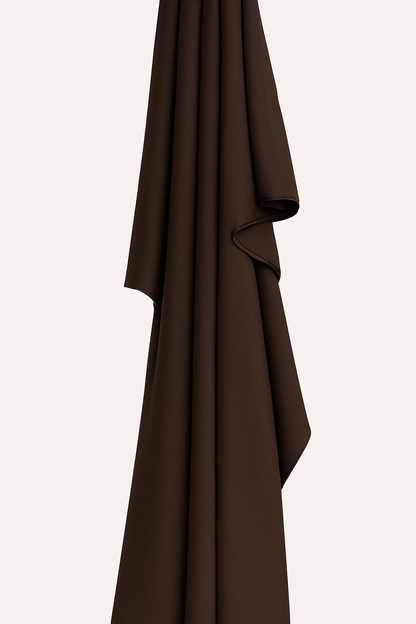 HYBRID Jersey Hijab - CACAO - VASTR